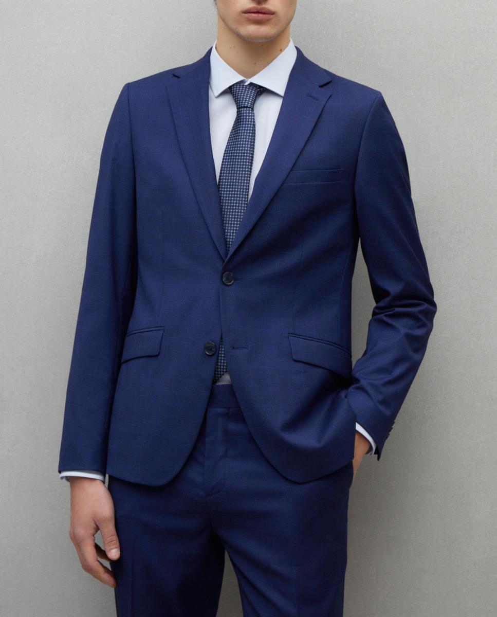 Imagen 0 de Chaqueta de traje para hombre cuadro gales