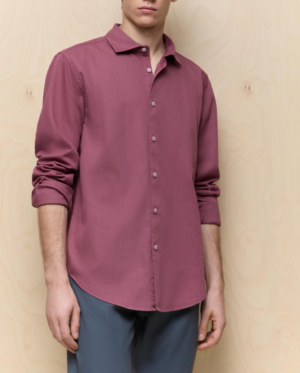 Imagen 0 de Camisa manga larga de hombre garment dyed