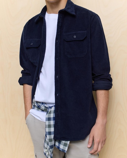Imagen 0 de Sobrecamisa de hombre pana
