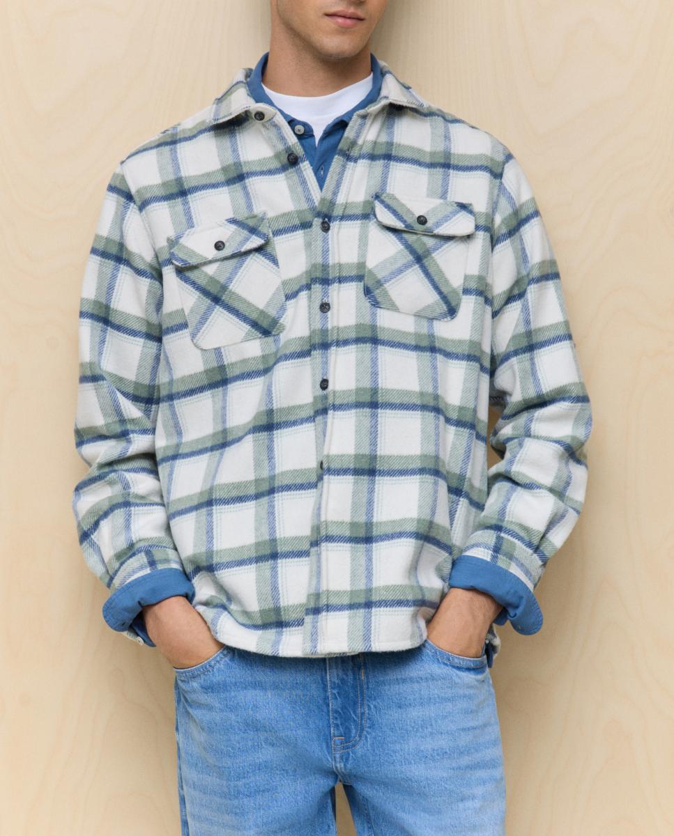 Imagen 0 de Sobre camisa de hombre cuadros