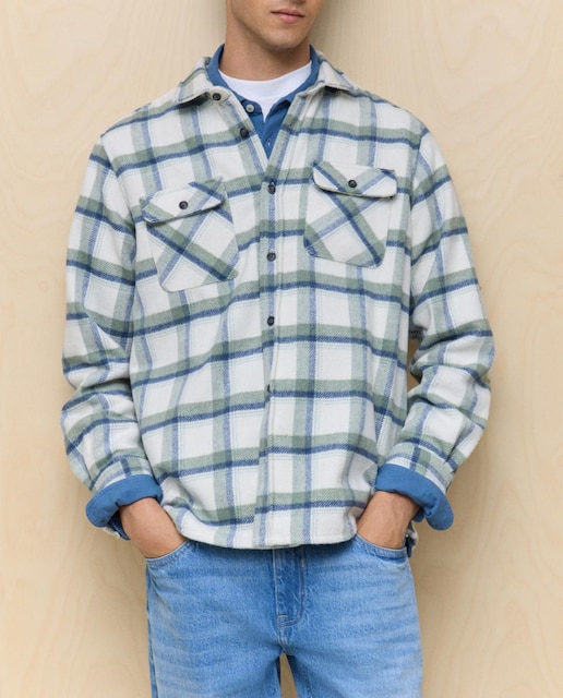Imagen 0 de Sobre camisa de hombre cuadros