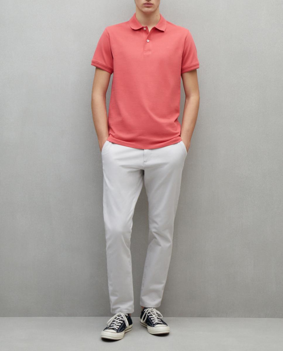 Imagen 0 de Pantalón de algodón tipo chino slim de hombre bi-stretch