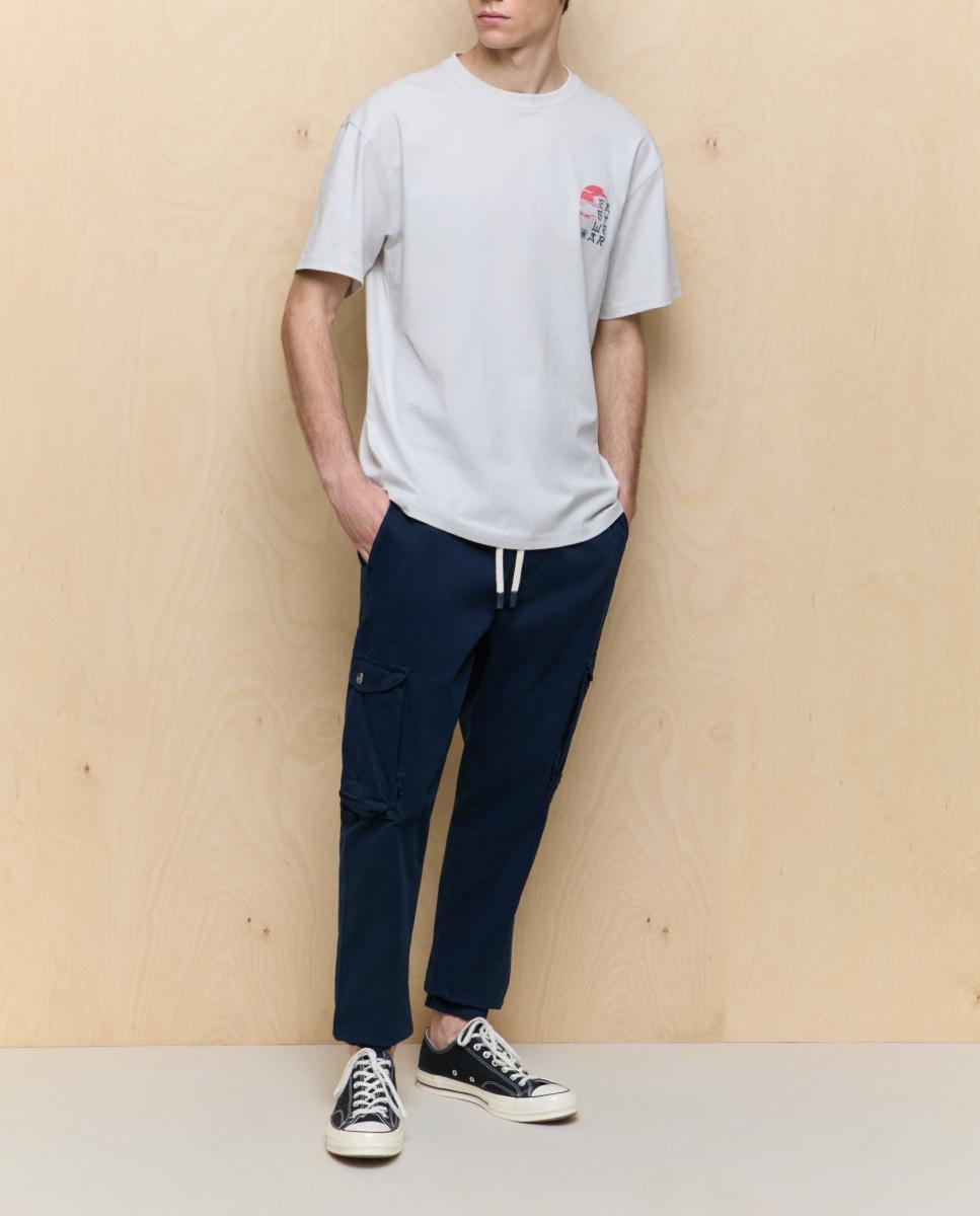 Imagen 0 de Pantalón jogger multibolsillos de hombre stretch