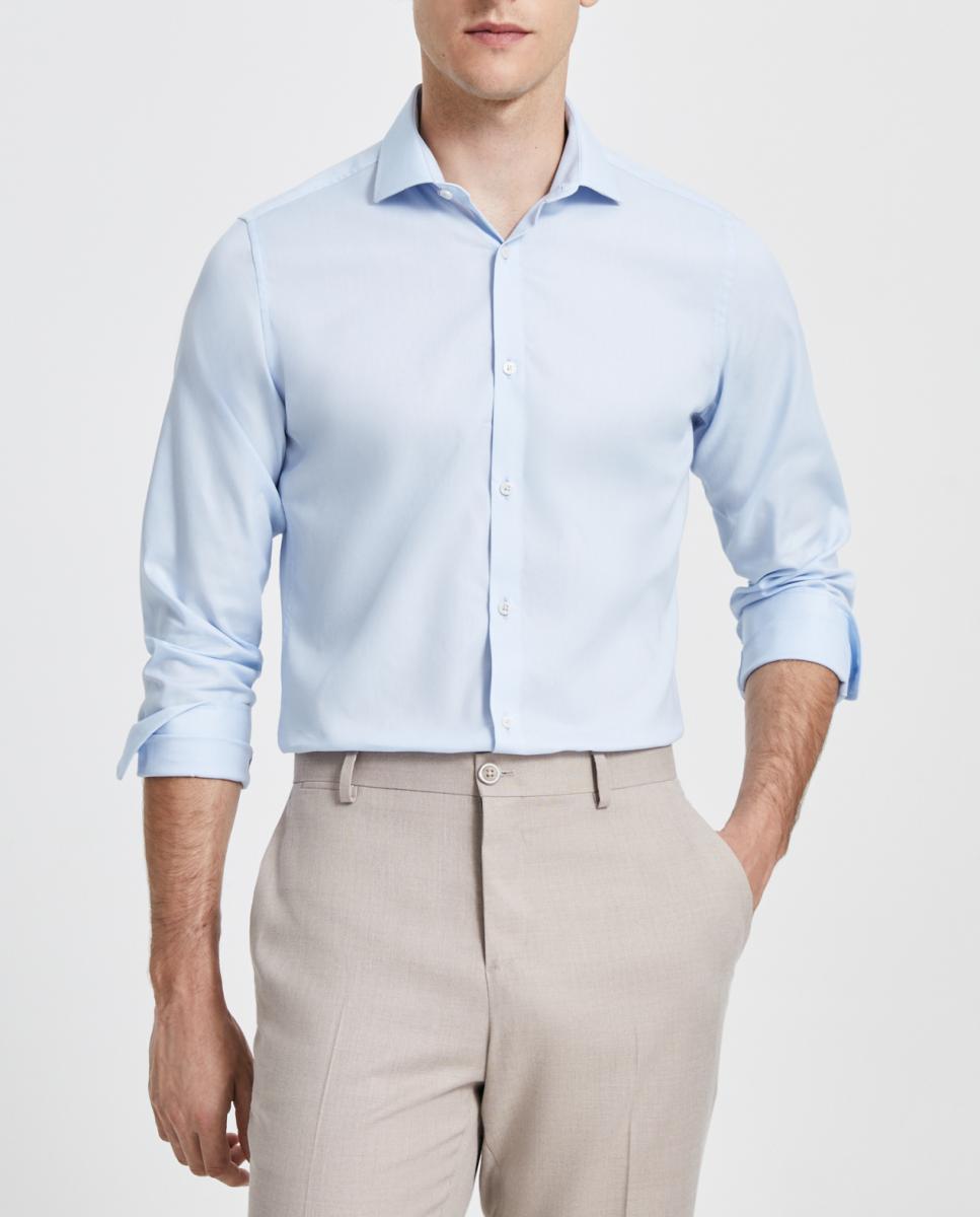 Imagen 0 de Camisa de hombre super elástica estructura