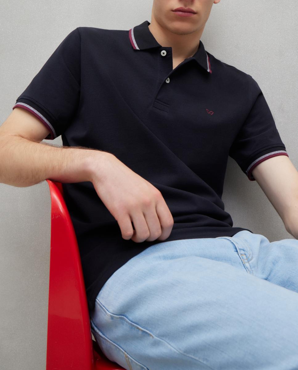 Imagen 0 de Polo de hombre de manga corta