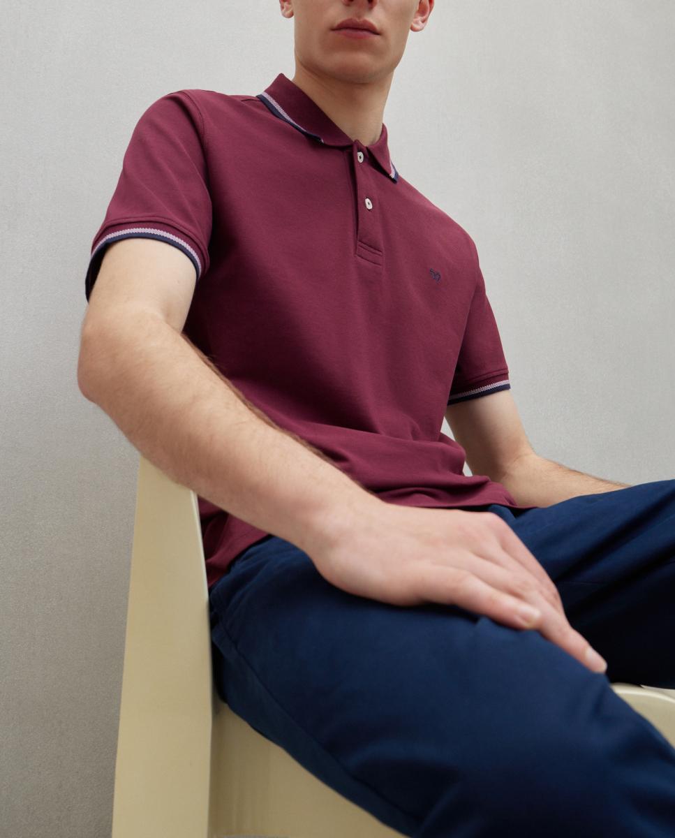 Imagen 0 de Polo de hombre de manga corta