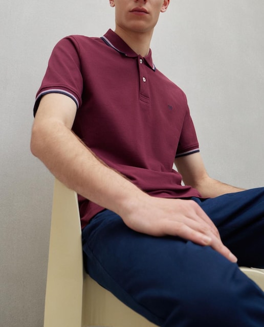 Imagen 0 de Polo de hombre de manga corta