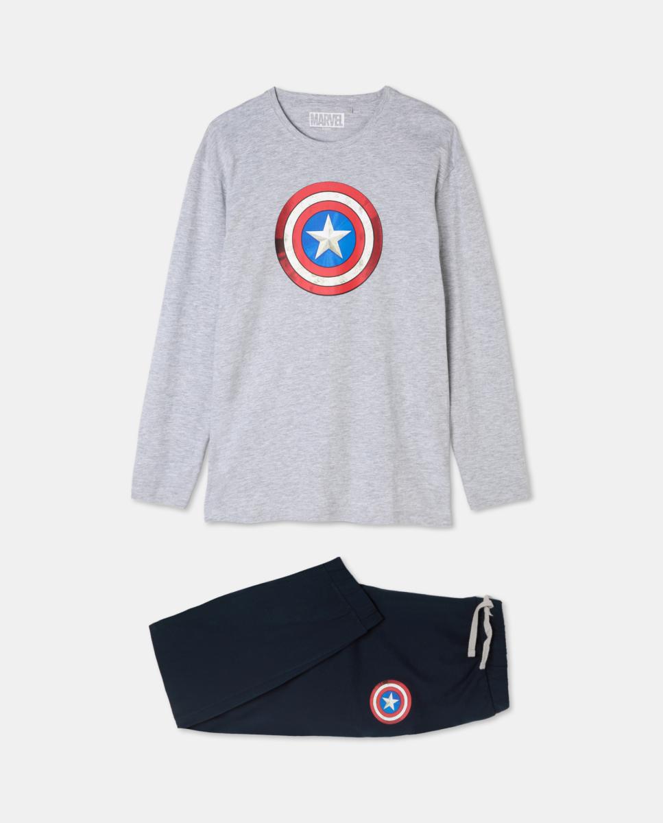 Imagen 0 de Pijama de hombre jersey manga larga licencia Marvel