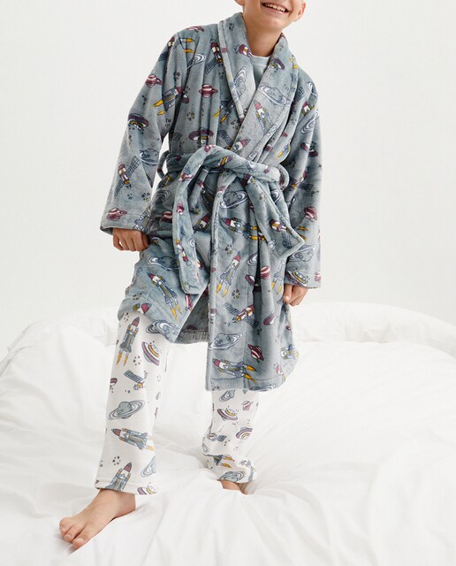 Imagen 0 de Bata de niño estampada