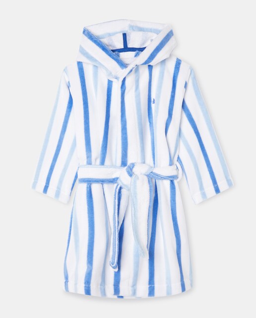 Imagen 0 de Albornoz de niño rayas
