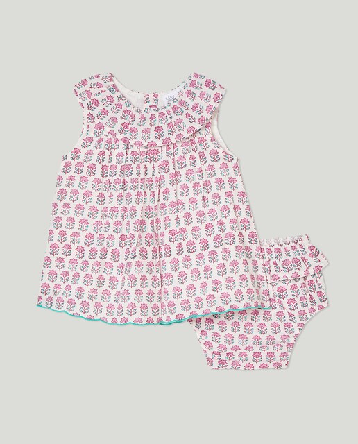 Imagen 0 de Vestido de bebé niña con estampado