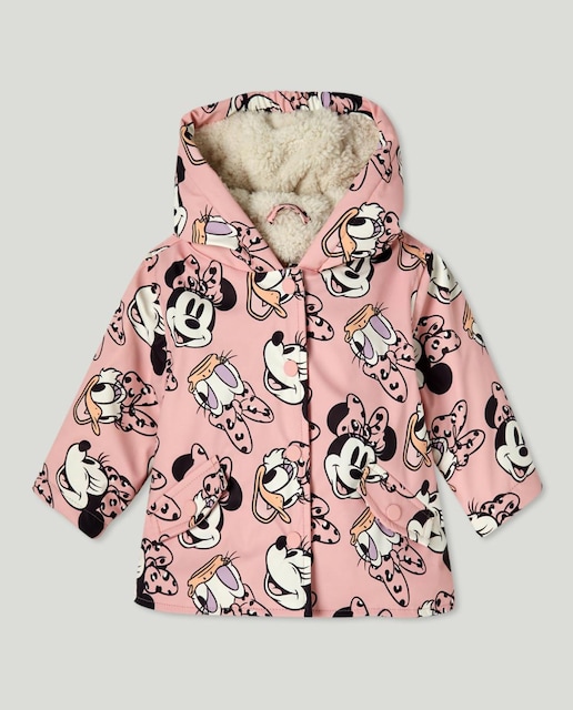 Imagen 0 de Chubasquero engomado con estampado Minnie y Daisy de bebé niña
