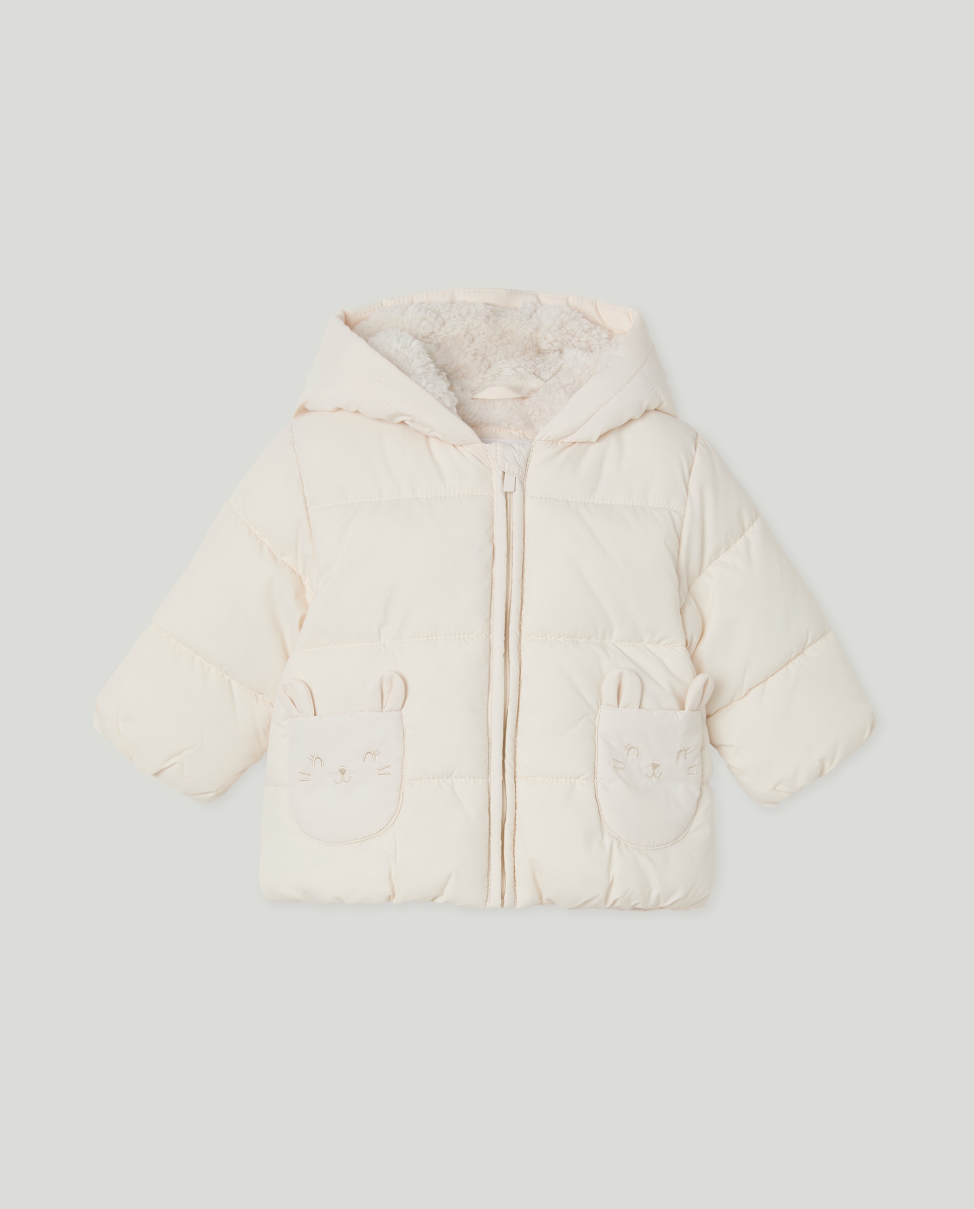 Imagen 0 de Parka gruesa acolchada de bebé niña