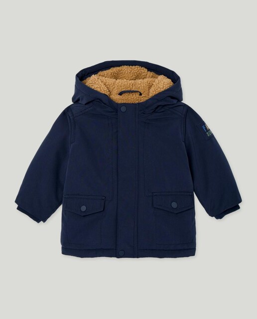 Imagen 0 de Parka koreana lisa de bebé niño