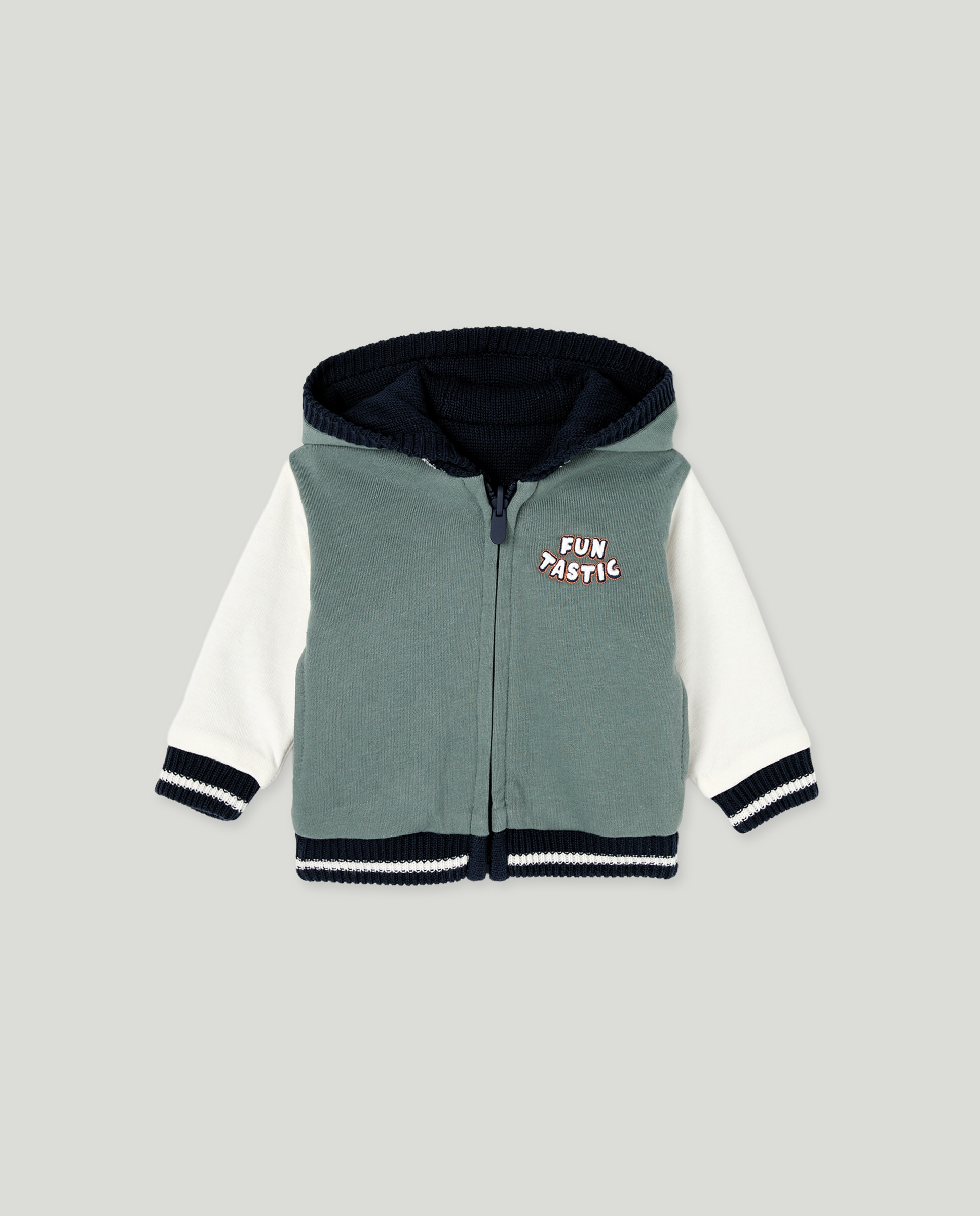 Imagen 0 de Chaqueta reversible con capucha de bebé niño