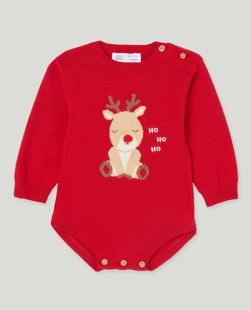 Imagen 0 de Pelele de tricot liso largo de bebé