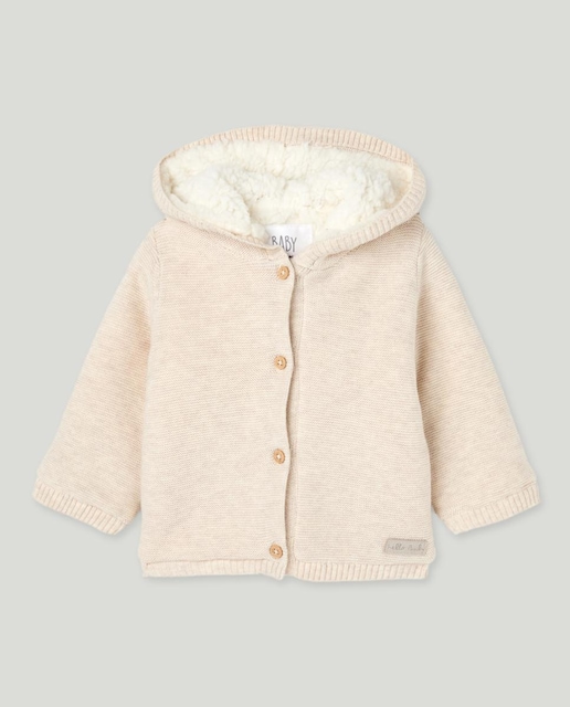 Imagen 0 de Chaqueta tricot liso de bebés