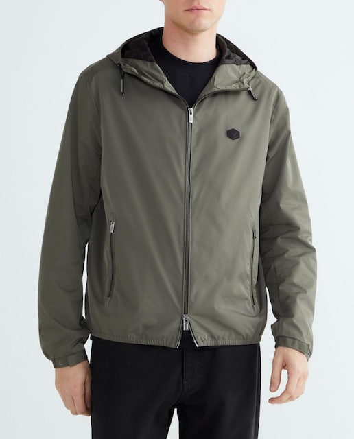 Imagen 0 de Parka de hombre corta con capucha