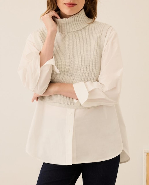 Imagen 0 de Chaleco de punto de mujer