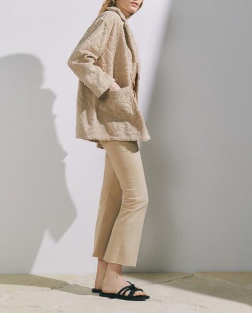 Imagen 0 de Americana casual de mujer de rizo