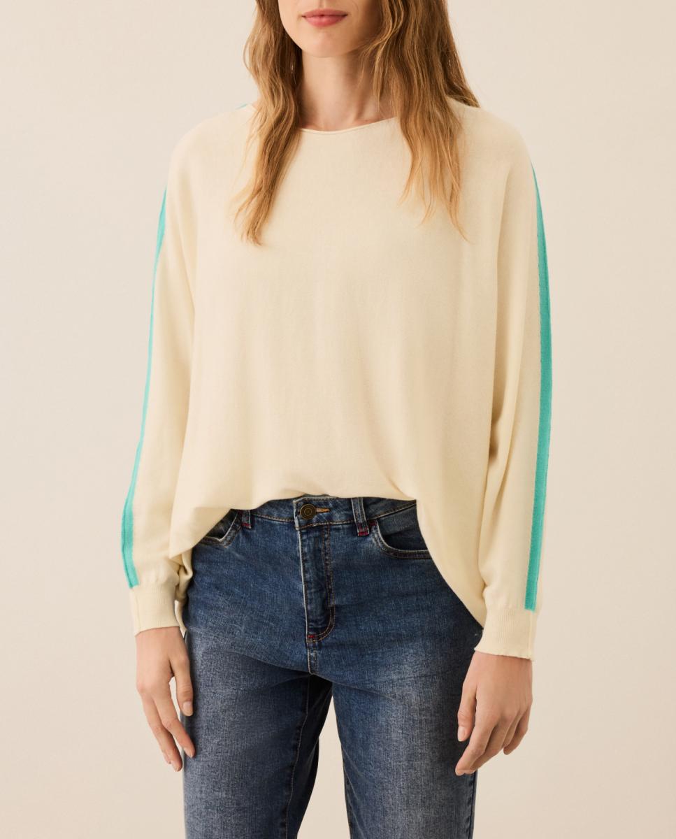 Imagen 0 de Jersey de mujer con cuello redondo