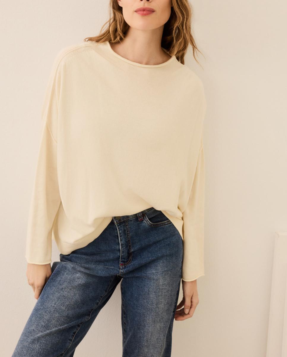 Imagen 0 de Jersey de mujer con cuello chimenea