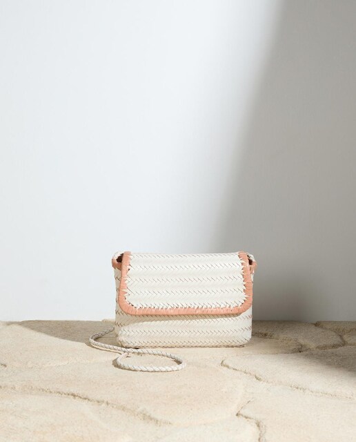 Imagen 0 de Bandolera trenzada de piel