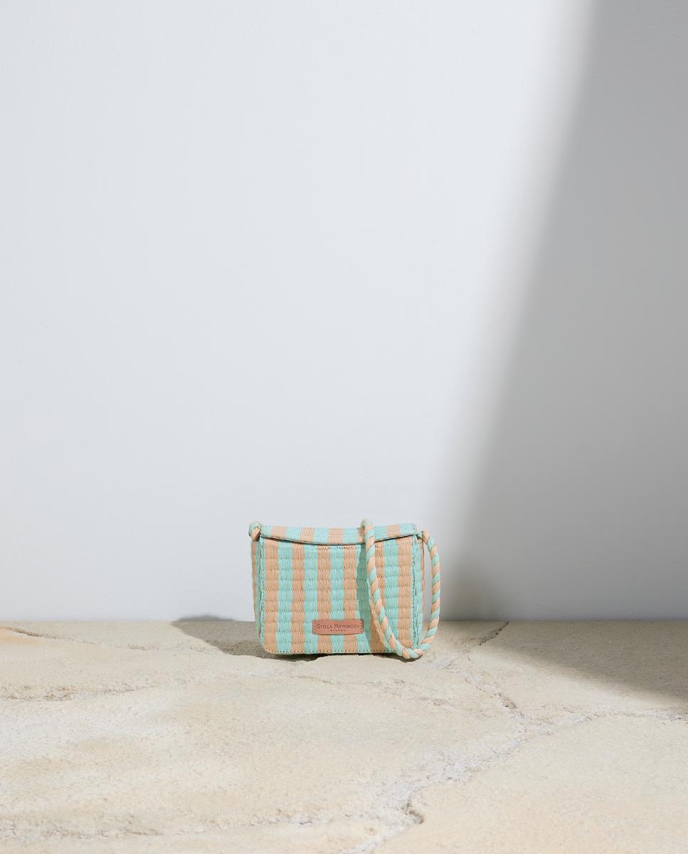 Imagen 0 de Bolso de rafia binocular