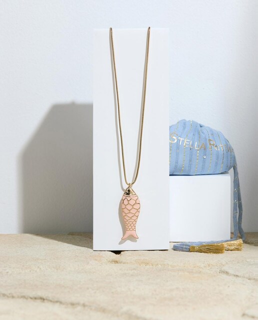 Imagen 0 de Collar con adorno en forma de pez grande