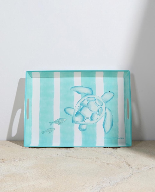 Imagen 0 de Bandeja grande de melamina Tortuga Stella Rittwagen
