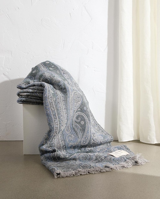Imagen 0 de Manta decorativa jacquard paisley Stella Rittwage