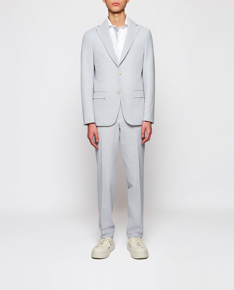 Imagen 0 de Traje hombre regular fit seersucker