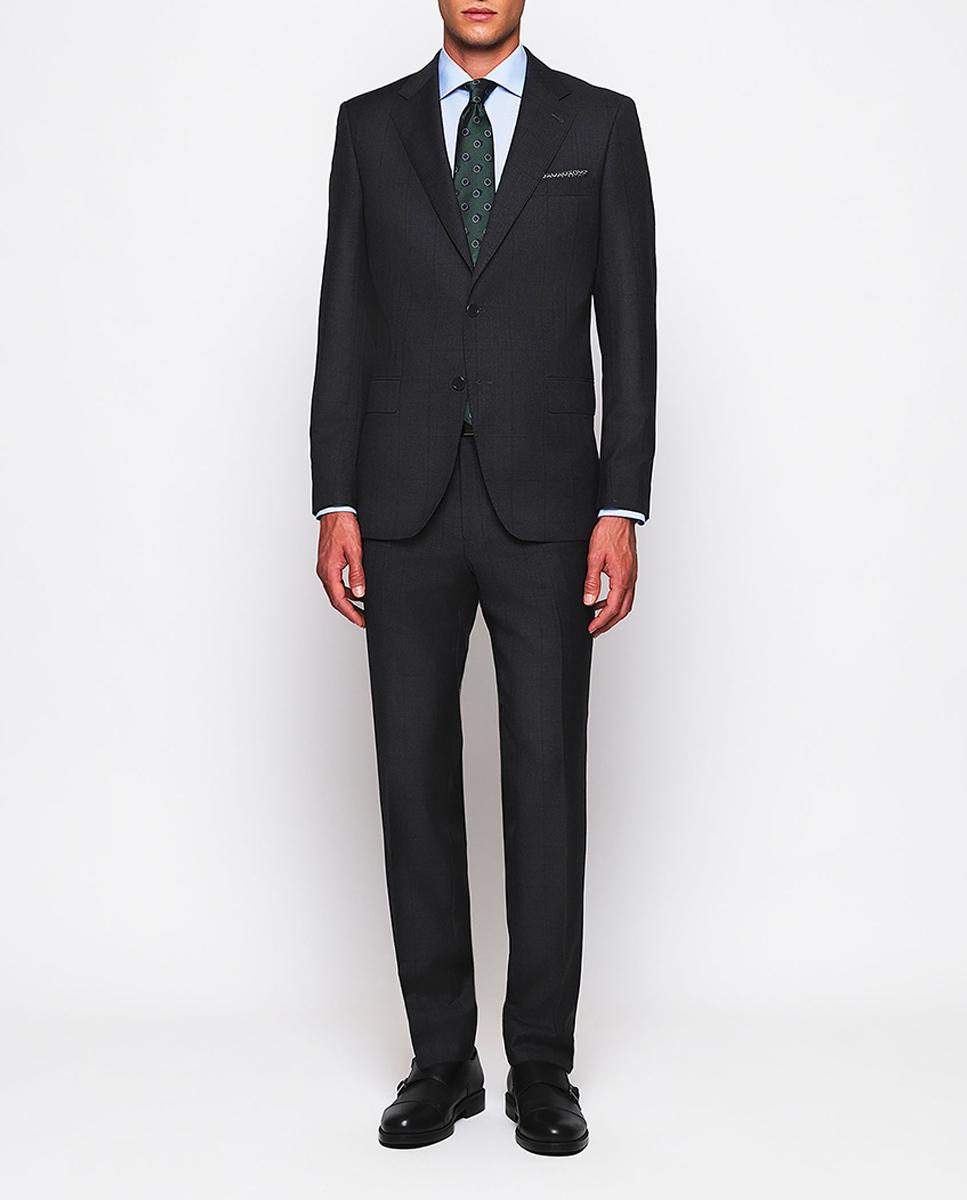 Imagen 0 de Traje hombre regular fit cuadro ventana