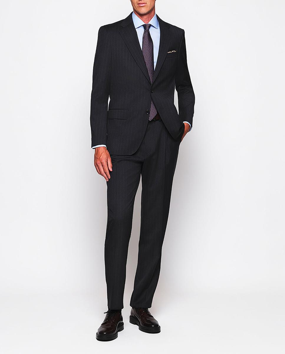 Imagen 0 de Traje hombre regular fit raya diplomática