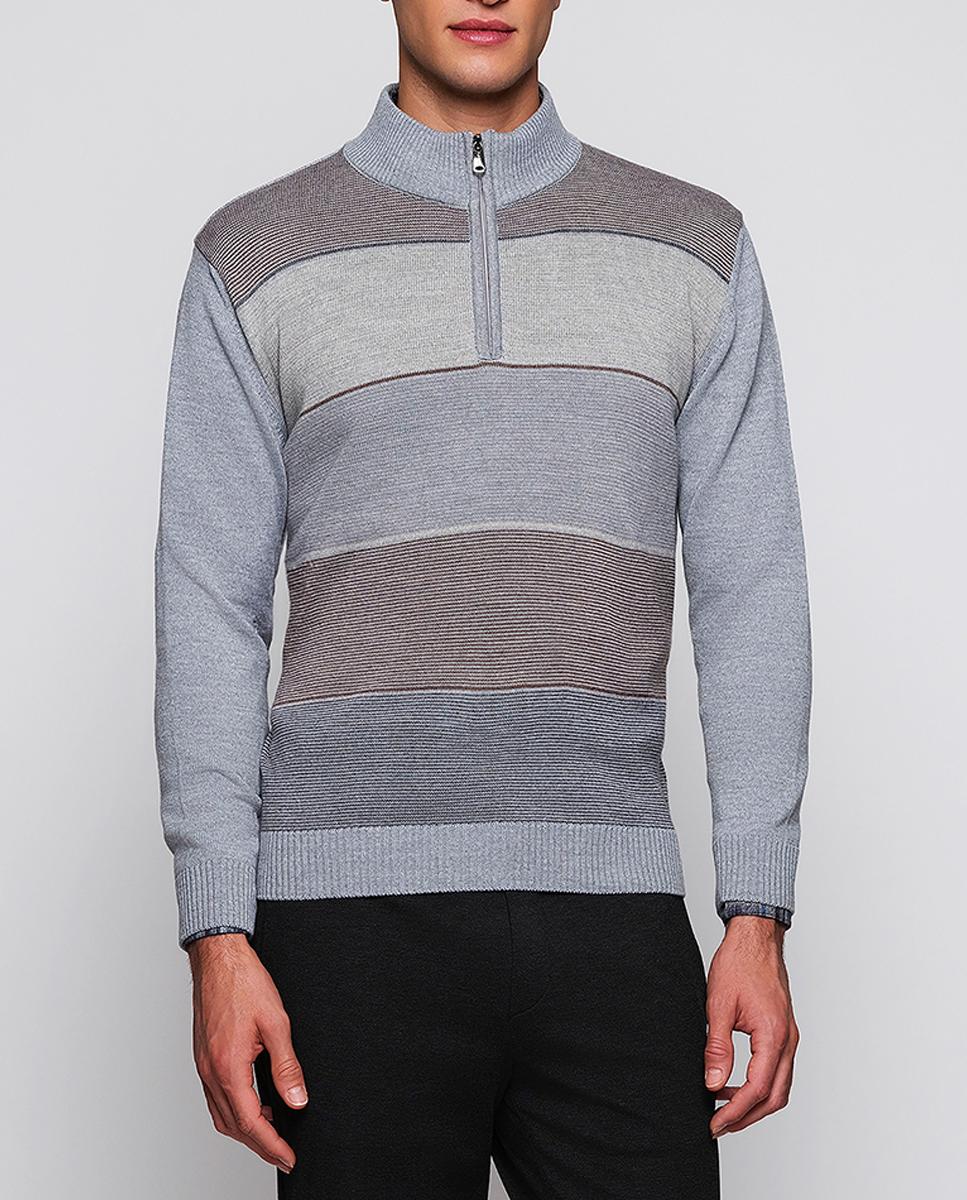 Imagen 0 de Jersey de hombre cuello perkins con cremallera