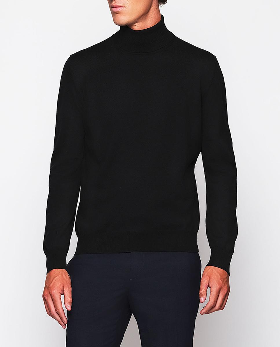 Imagen 0 de Jersey de hombre cuello cisne lana merino