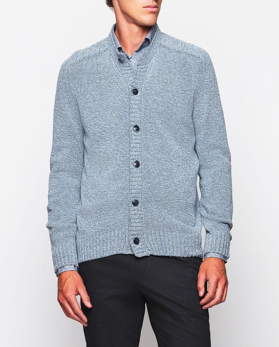 Imagen 0 de Chaqueta de hombre melange con botones