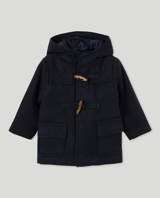 Imagen 0 de Abrigo de bebé paño con capucha