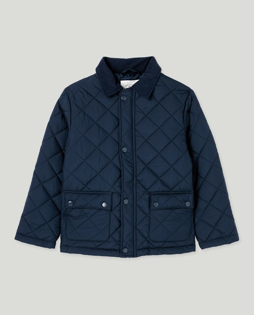 Imagen 0 de Parka de niño acolchada cuello pana