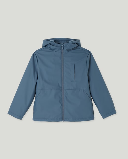 Imagen 0 de Parka de niño engomada con capucha y forro polar