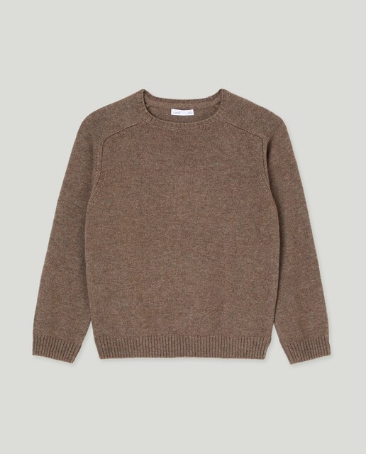 Imagen 0 de Jersey de niño cuello caja lana mezcla