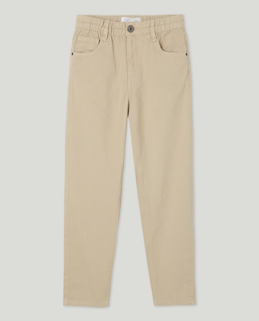 Imagen 0 de Pantalón de niño sarga relaxed fit
