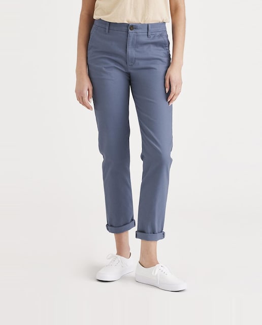 Imagen 0 de Pantalón chino de mujer Slim y cintura media.