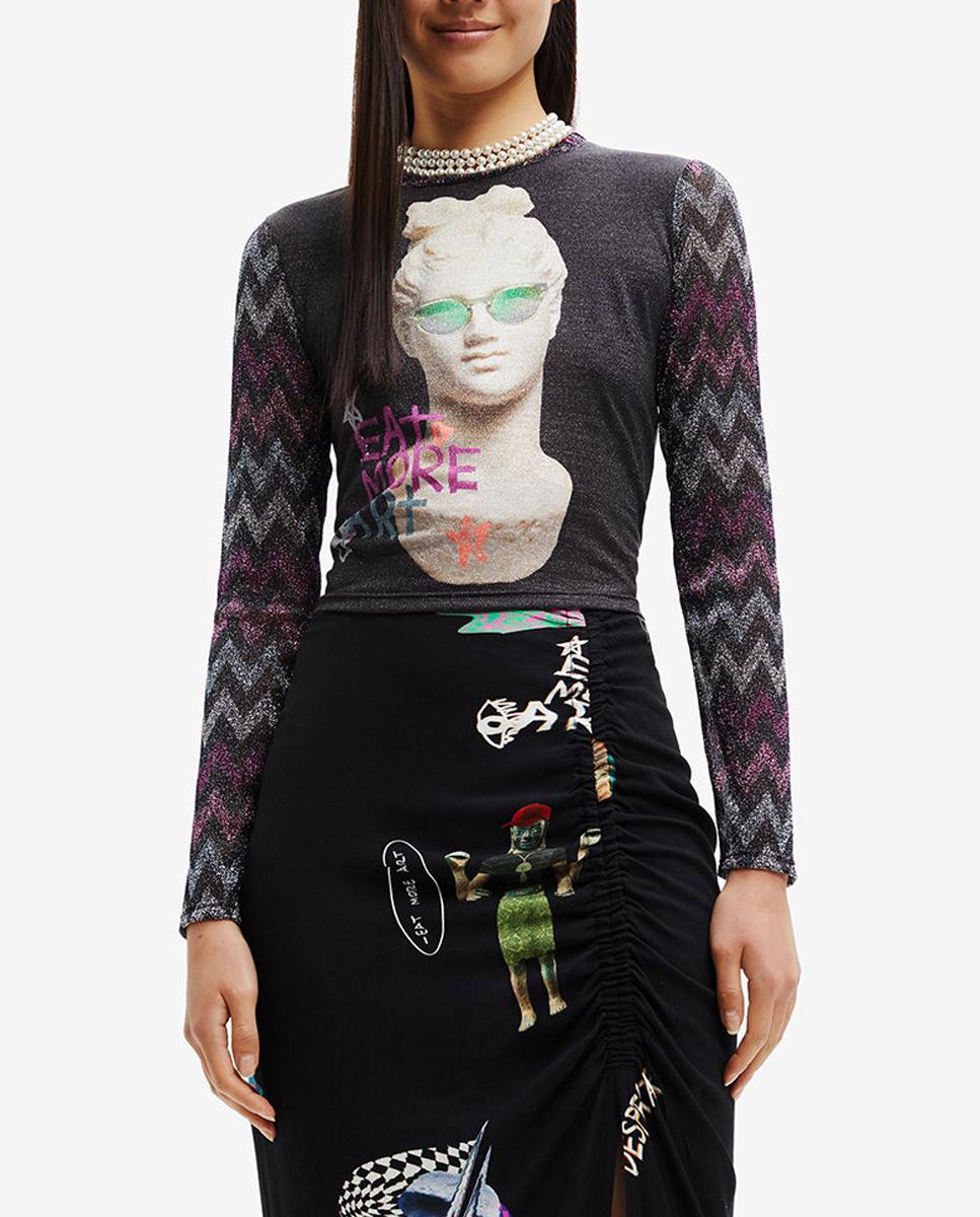 Imagen 0 de Camiseta de mujer con arty digital