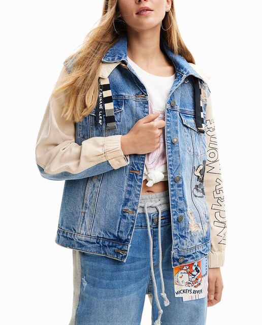 Imagen 0 de Chaqueta parka de mujer Mickey Mouse