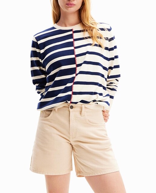 Imagen 0 de Jersey de mujer rayas zigzag