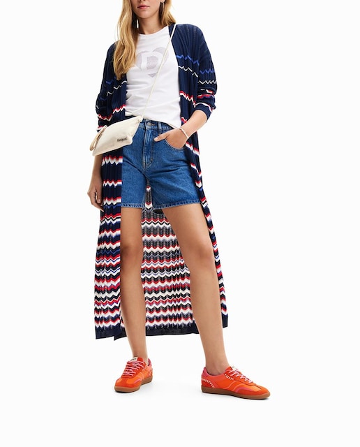 Imagen 0 de Chaqueta midi ondas