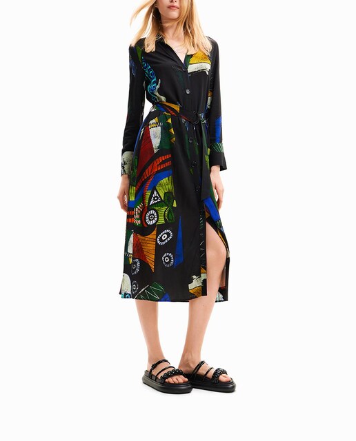 Imagen 0 de Vestido midi camisero M. Christian Lacroix