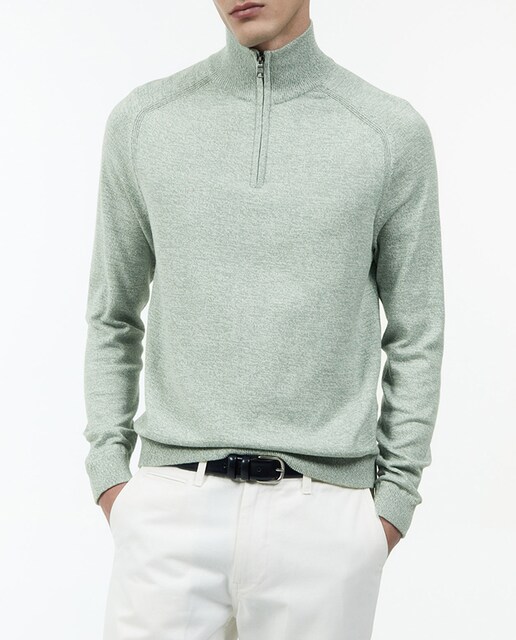 Imagen 0 de Jersey cremallera estructura de hombre