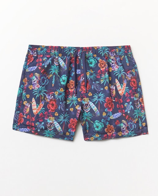 Imagen 0 de Bañador estampado tropical